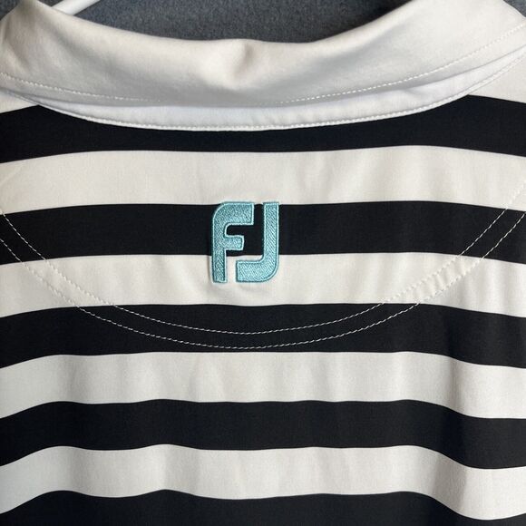 FootJoy Polo Shirt Adult XL Striped Golf Stretch Performance Casual Lot Of 2‎ - Picture 15 of 16